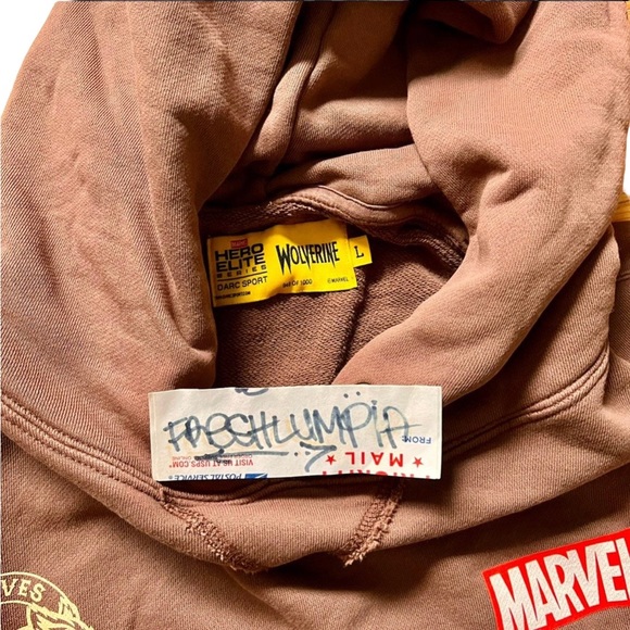 COPY - 🔥RARE 2021 OG DROP🔥 MARVEL X WOLVERINE X DARC SPORT HOODIE SOLD TF OUT - Picture 3 of 3